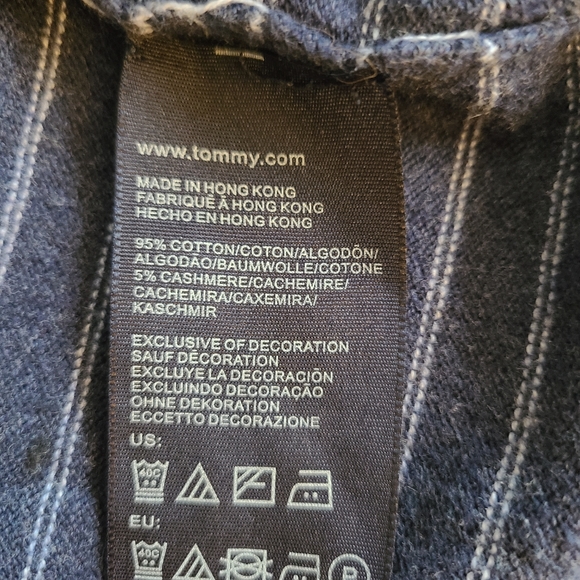 Tommy Hilfiger Cotton/Cashmere Pullover - Picture 3 of 3